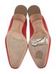 Manolo Blahnik Satin Crystal Embellishments Pumps