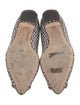 Manolo Blahnik Printed Crystal Embellishments Flats