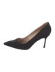 Manolo Blahnik Suede Pumps