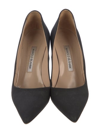 Manolo Blahnik Suede Pumps