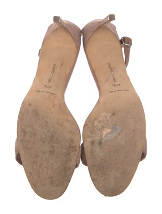 Manolo Blahnik Suede Sandals