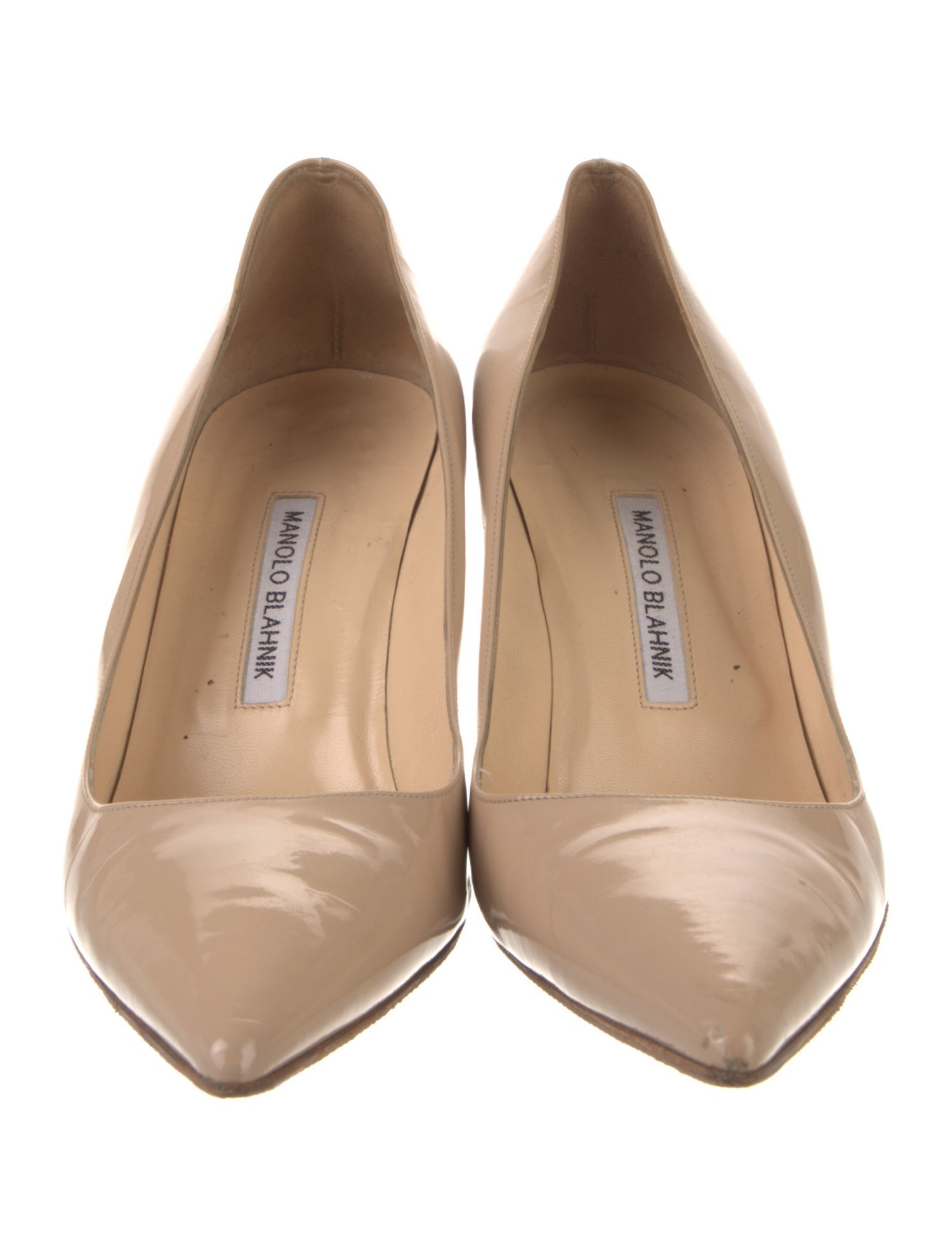 Manolo Blahnik Patent Leather Pumps