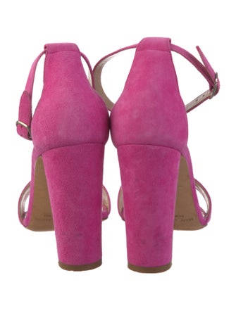Manolo Blahnik Suede Sandals