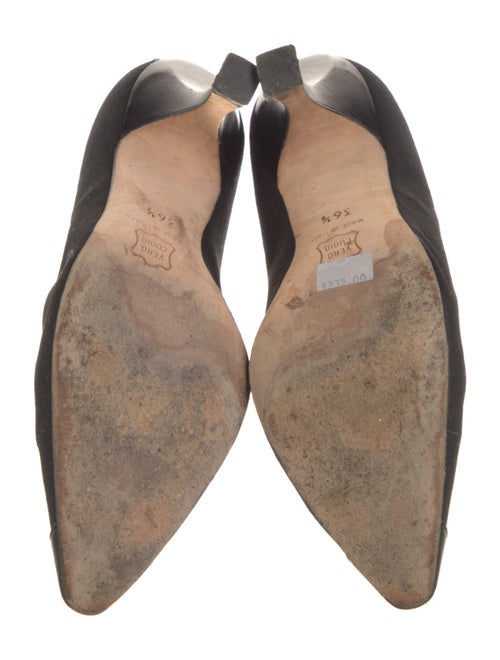 Manolo Blahnik Canvas Pumps