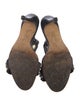 Manolo Blahnik Leather Studded Accents Sandals