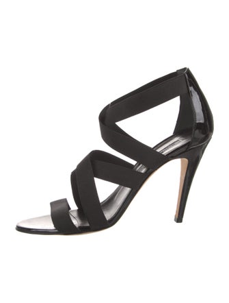 Manolo Blahnik Patent Leather Sandals
