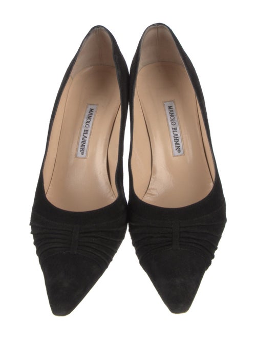 Manolo Blahnik Suede Pumps