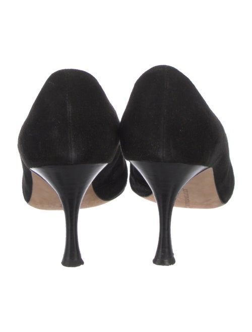 Manolo Blahnik Suede Pumps