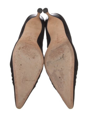 Manolo Blahnik Suede Pumps