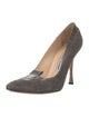 Manolo Blahnik Suede Pumps