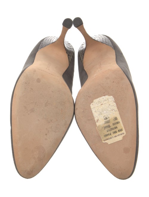 Manolo Blahnik Suede Pumps