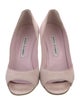 Manolo Blahnik Suede Pumps