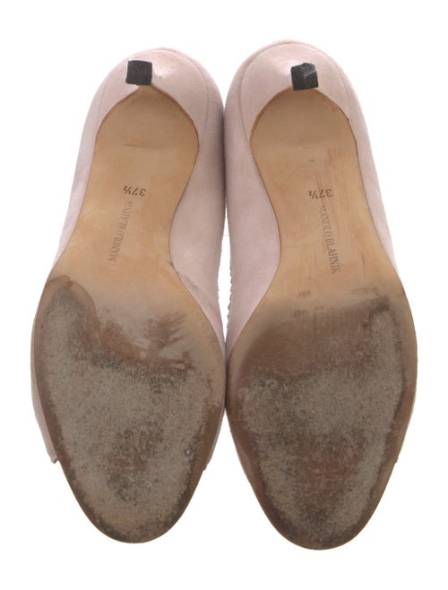 Manolo Blahnik Suede Pumps