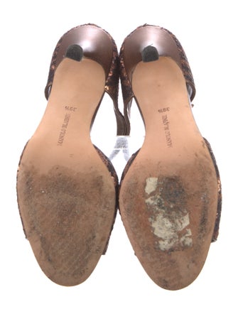 Manolo Blahnik Sequins Sandals
