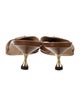 Manolo Blahnik Leather Mules
