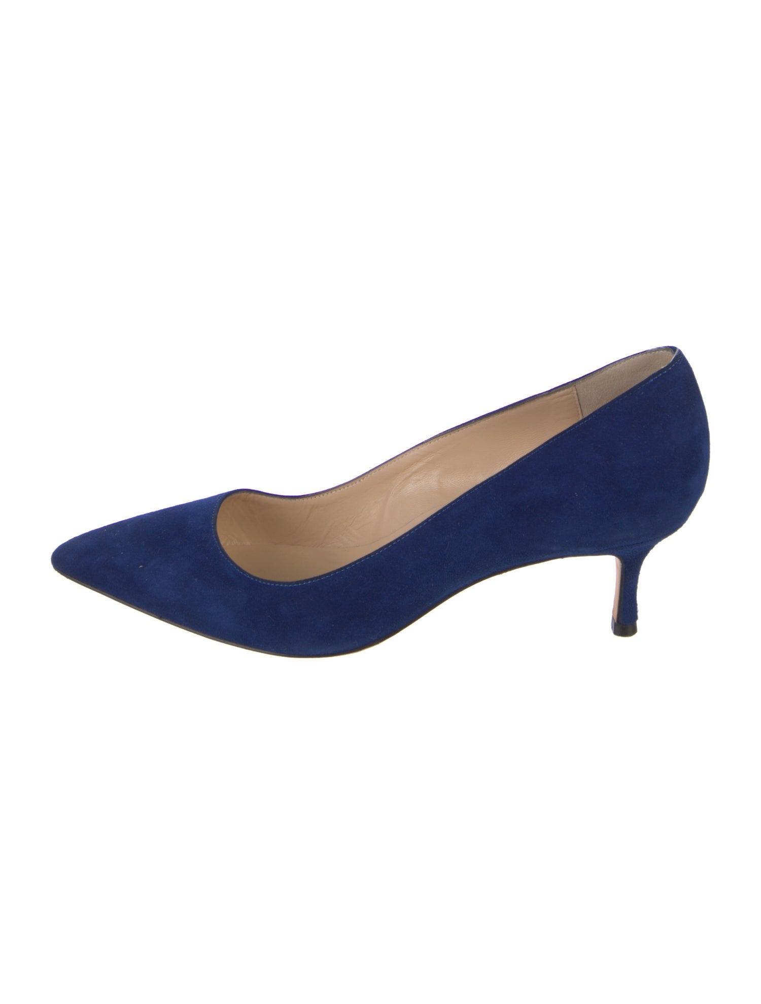 Manolo Blahnik Suede Pumps