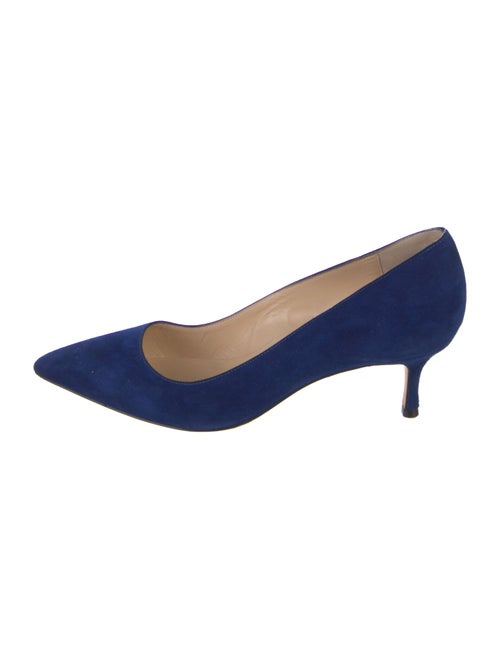 Manolo Blahnik Suede Pumps