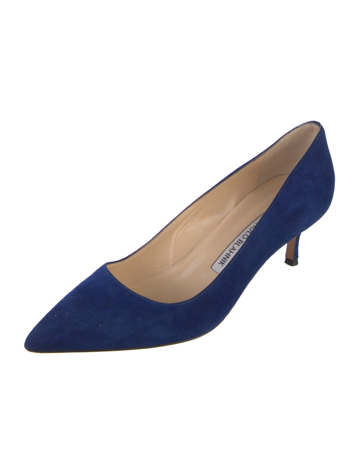 Manolo Blahnik Suede Pumps