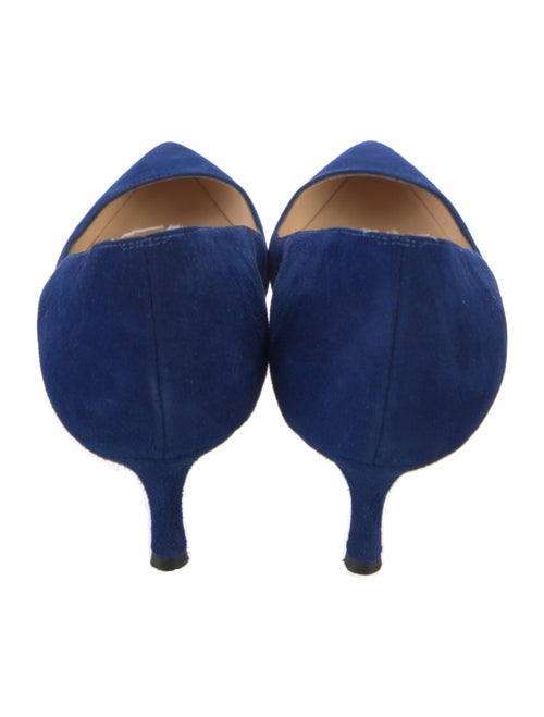 Manolo Blahnik Suede Pumps