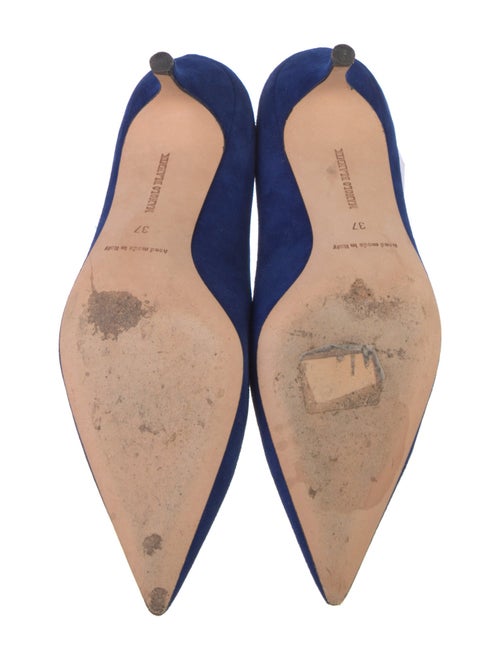 Manolo Blahnik Suede Pumps