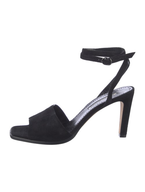 Manolo Blahnik Suede Sandals