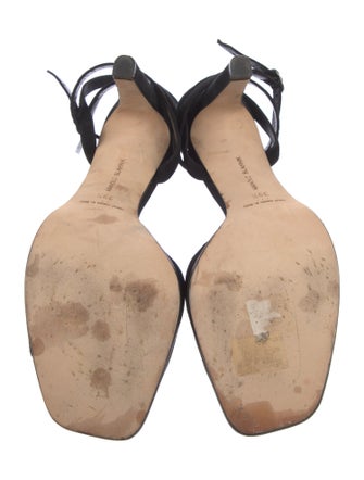 Manolo Blahnik Suede Sandals