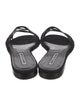 Manolo Blahnik Suede Slides