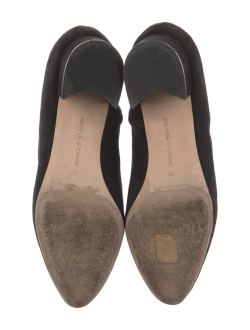 Manolo Blahnik Suede Boots