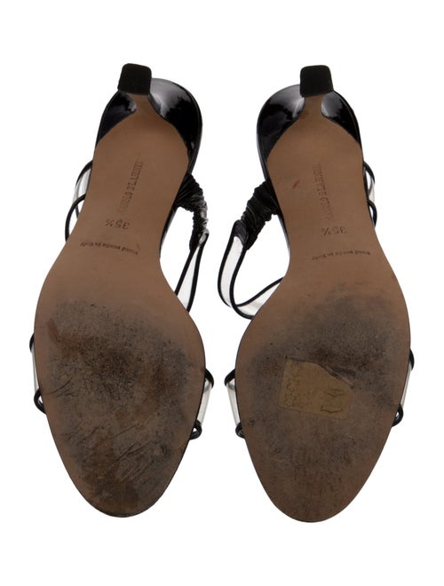 Manolo Blahnik Patent Leather Slides