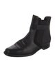 Manolo Blahnik Leather Chelsea Boots