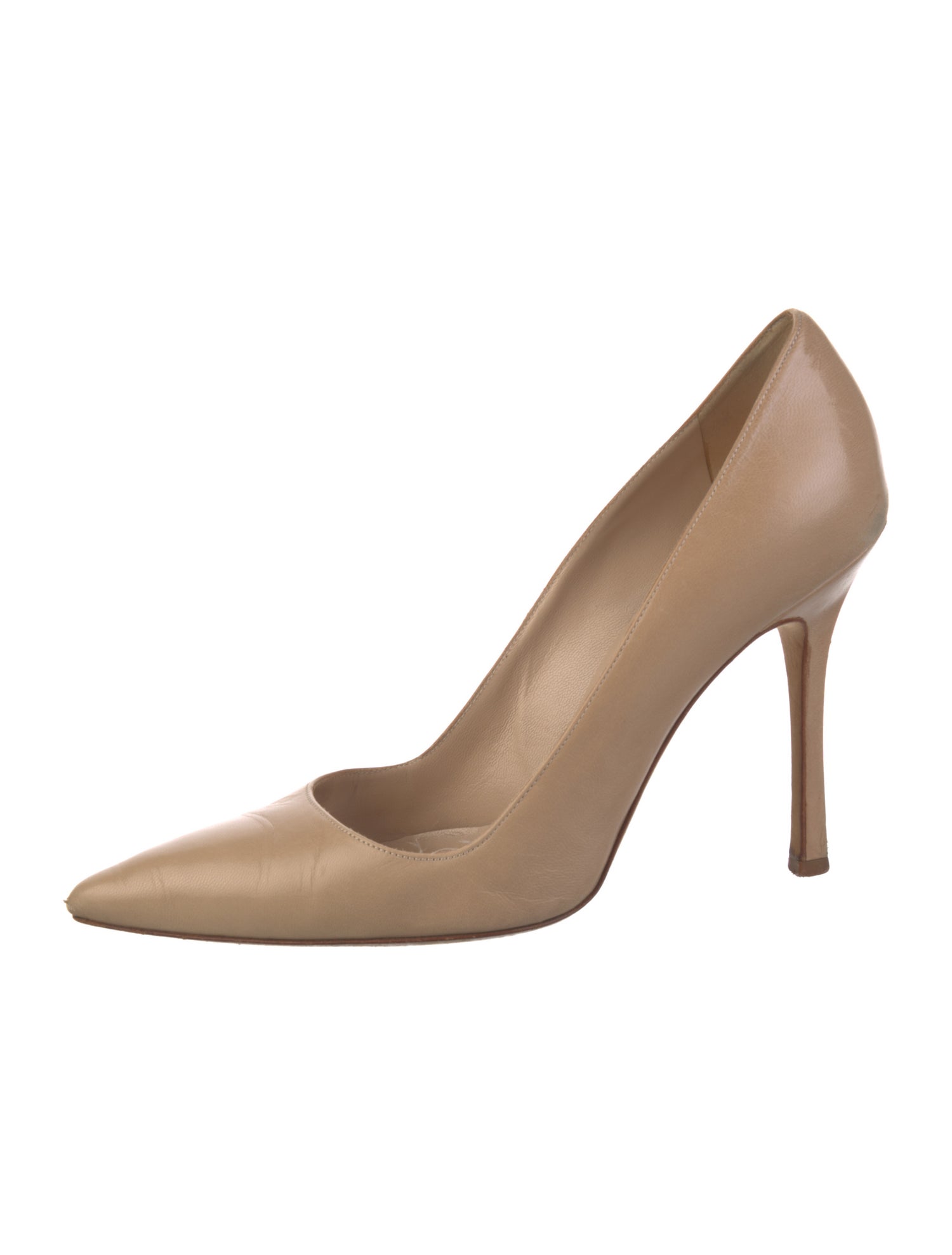 Manolo Blahnik Leather Pumps