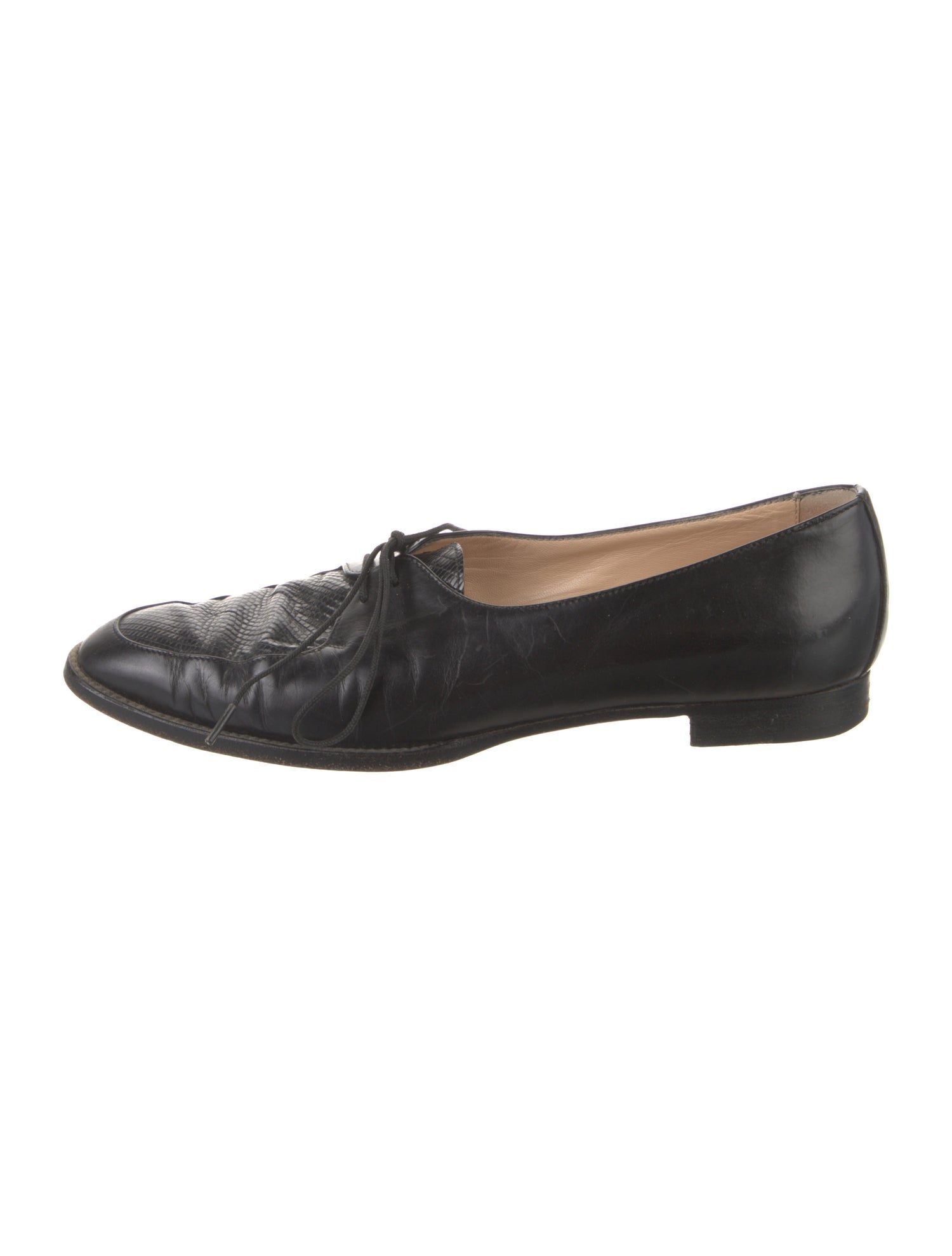 Manolo Blahnik Vintage Leather Loafers