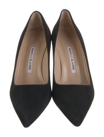 Manolo Blahnik Suede Pumps