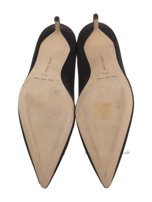 Manolo Blahnik Suede Pumps