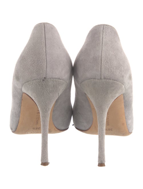 Manolo Blahnik Suede Pumps