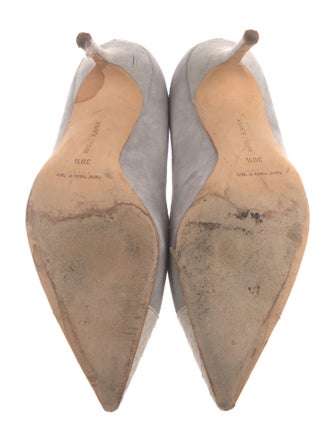 Manolo Blahnik Suede Pumps