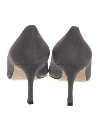 Manolo Blahnik Suede Pumps