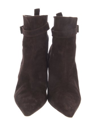Manolo Blahnik Suede Boots