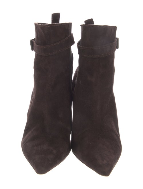 Manolo Blahnik Suede Boots