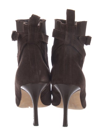 Manolo Blahnik Suede Boots