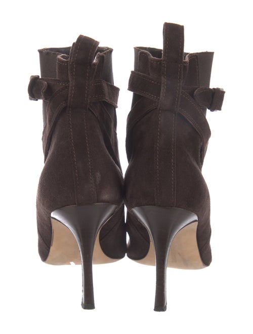 Manolo Blahnik Suede Boots