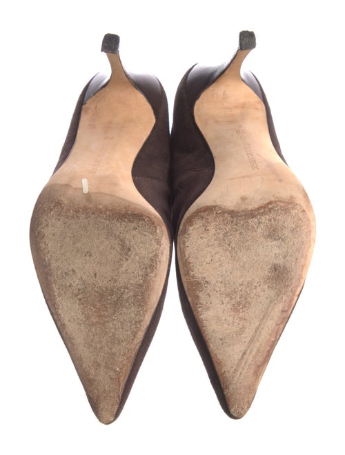 Manolo Blahnik Suede Boots