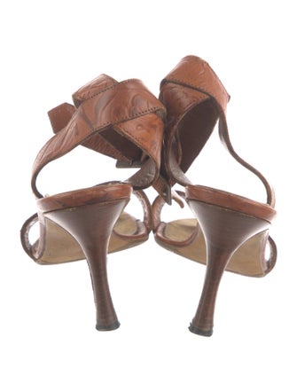 Manolo Blahnik Leather Sandals