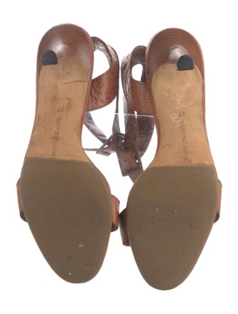 Manolo Blahnik Leather Sandals