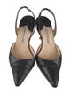 Manolo Blahnik Lizard Slingback Pumps