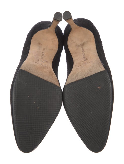 Manolo Blahnik Suede Pumps