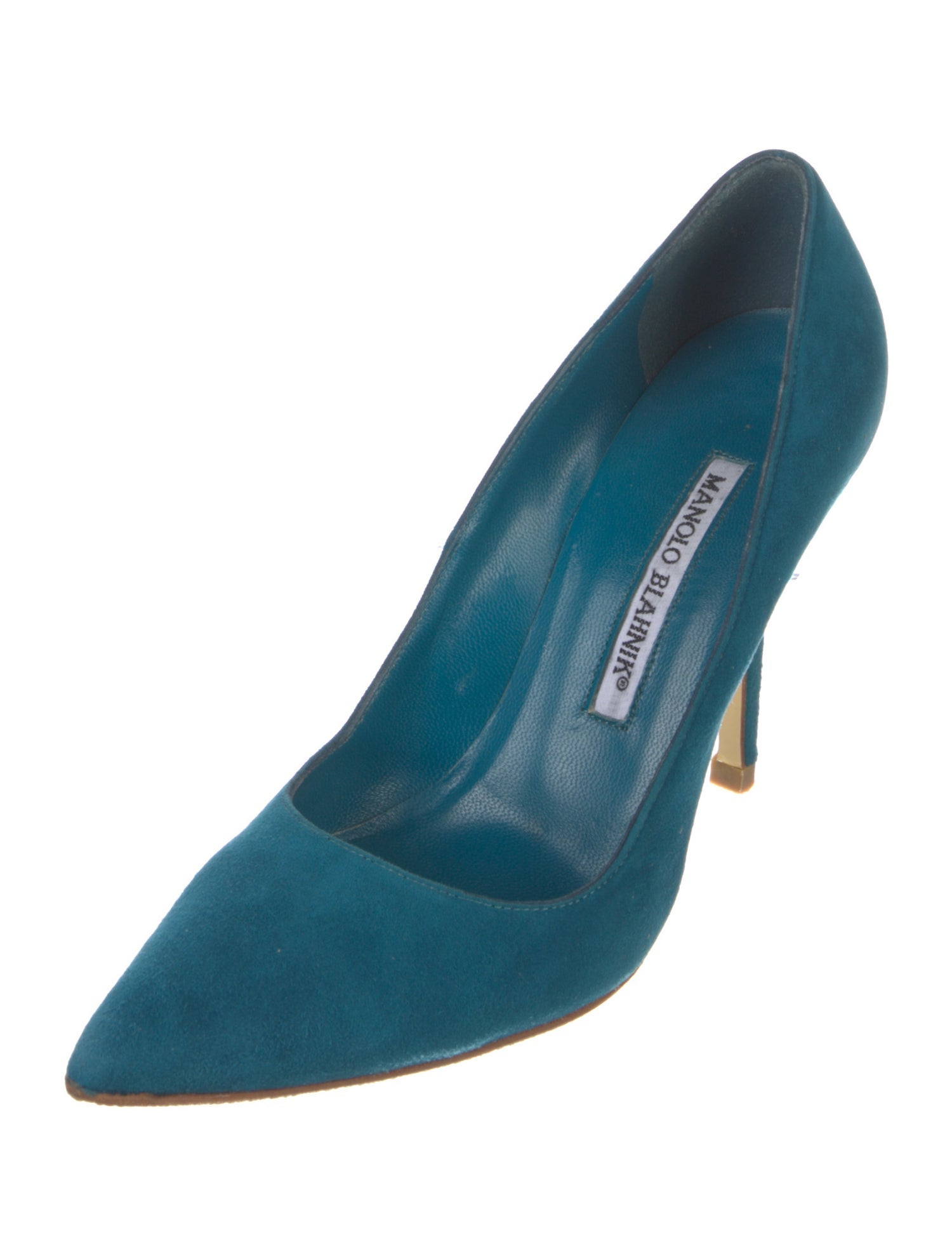Manolo Blahnik Suede Pumps