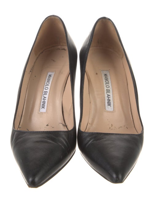 Manolo Blahnik Leather Pumps