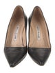 Manolo Blahnik Leather Pumps