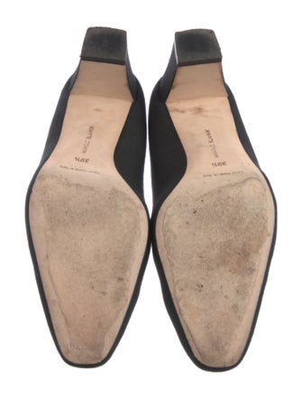 Manolo Blahnik Suede Pumps